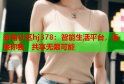 海角社区hj378：智能生活平台，连接你我，共享无限可能