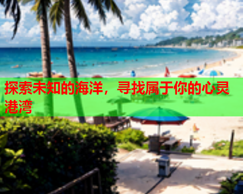 探索未知的海洋，寻找属于你的心灵港湾